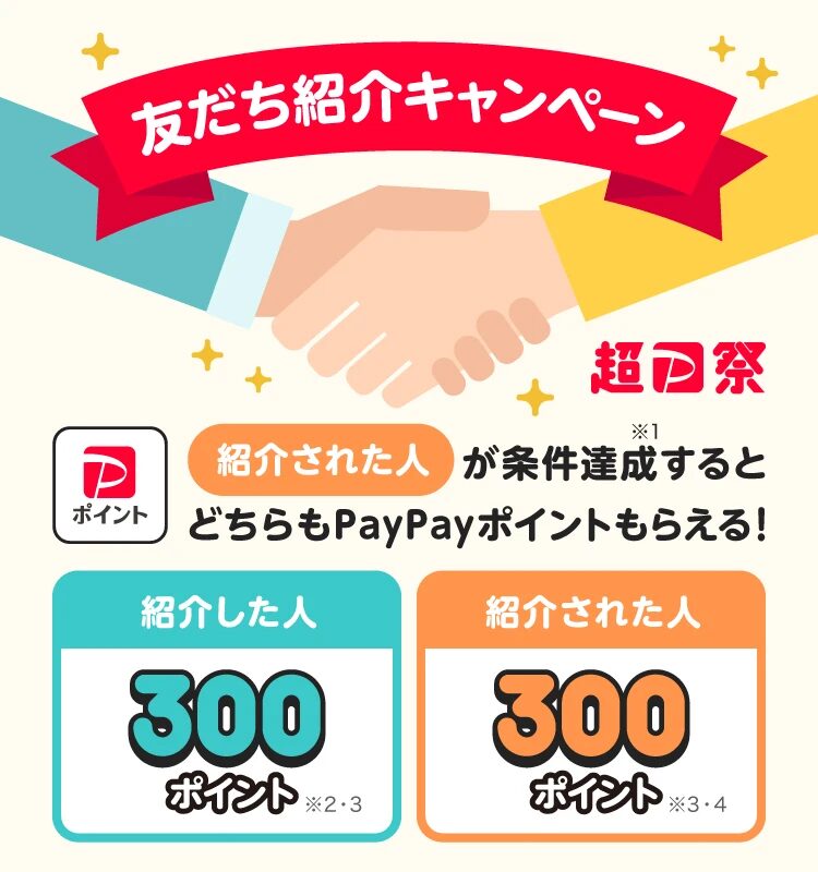 PayPay友だち紹介キャンペーン